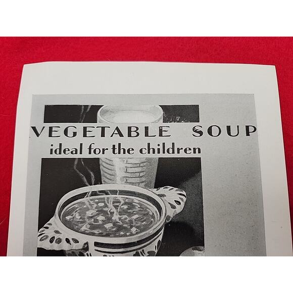 VTG 1929 Campbell's The Soup Known Round the World Tomato Soup Ephemera Print Ad - Picture 2 of 4